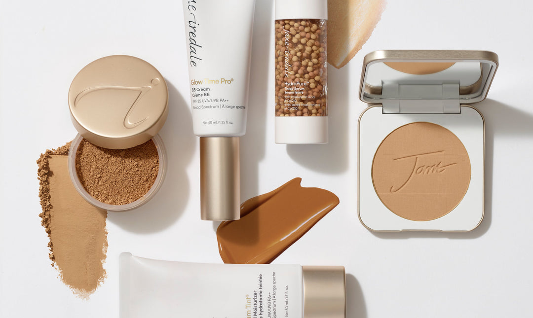 How To Find Your Foundation Match with the jane iredale mineral foundation collection