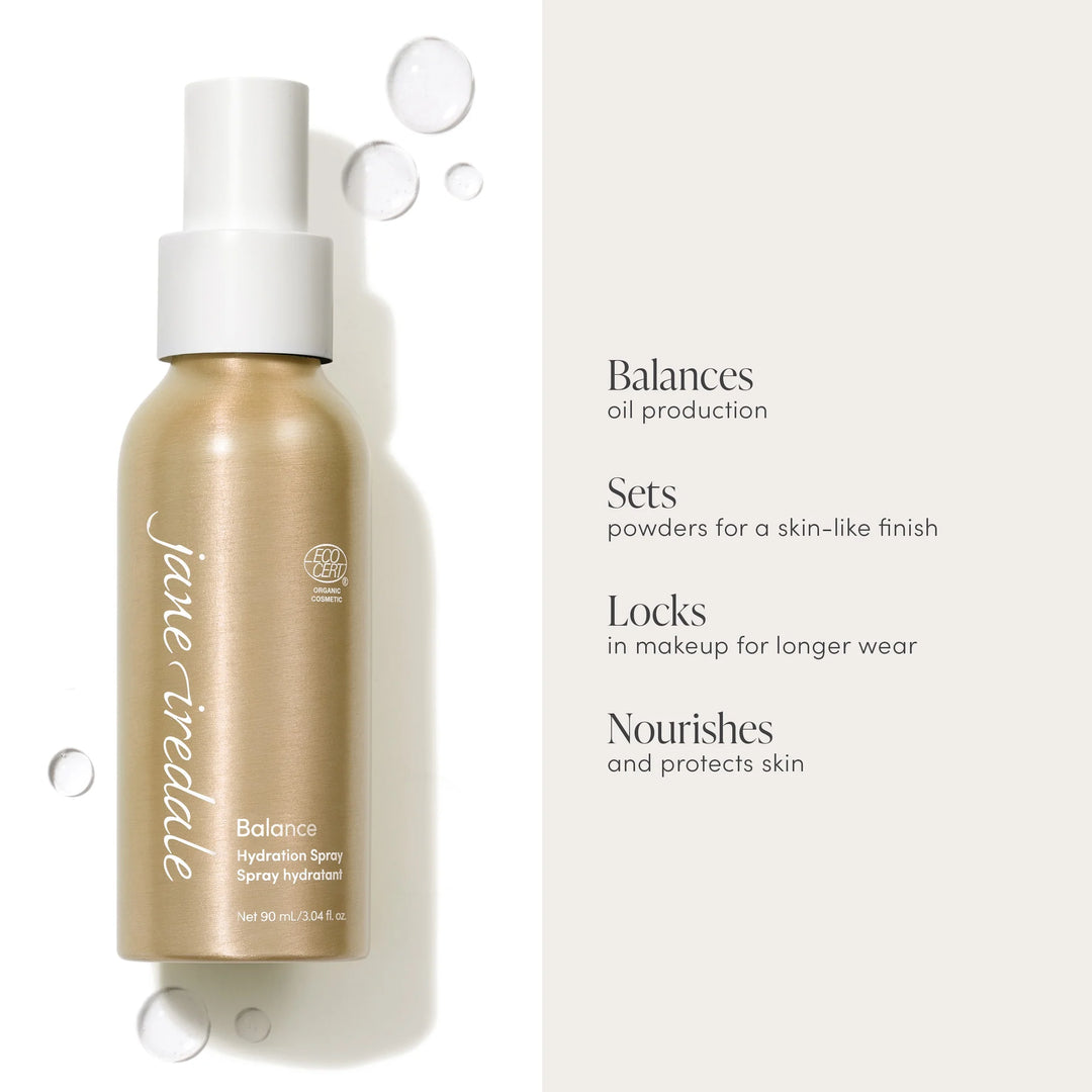 Balance Hydration Spray - Features - Jane Iredale Mineral Makeup Australia