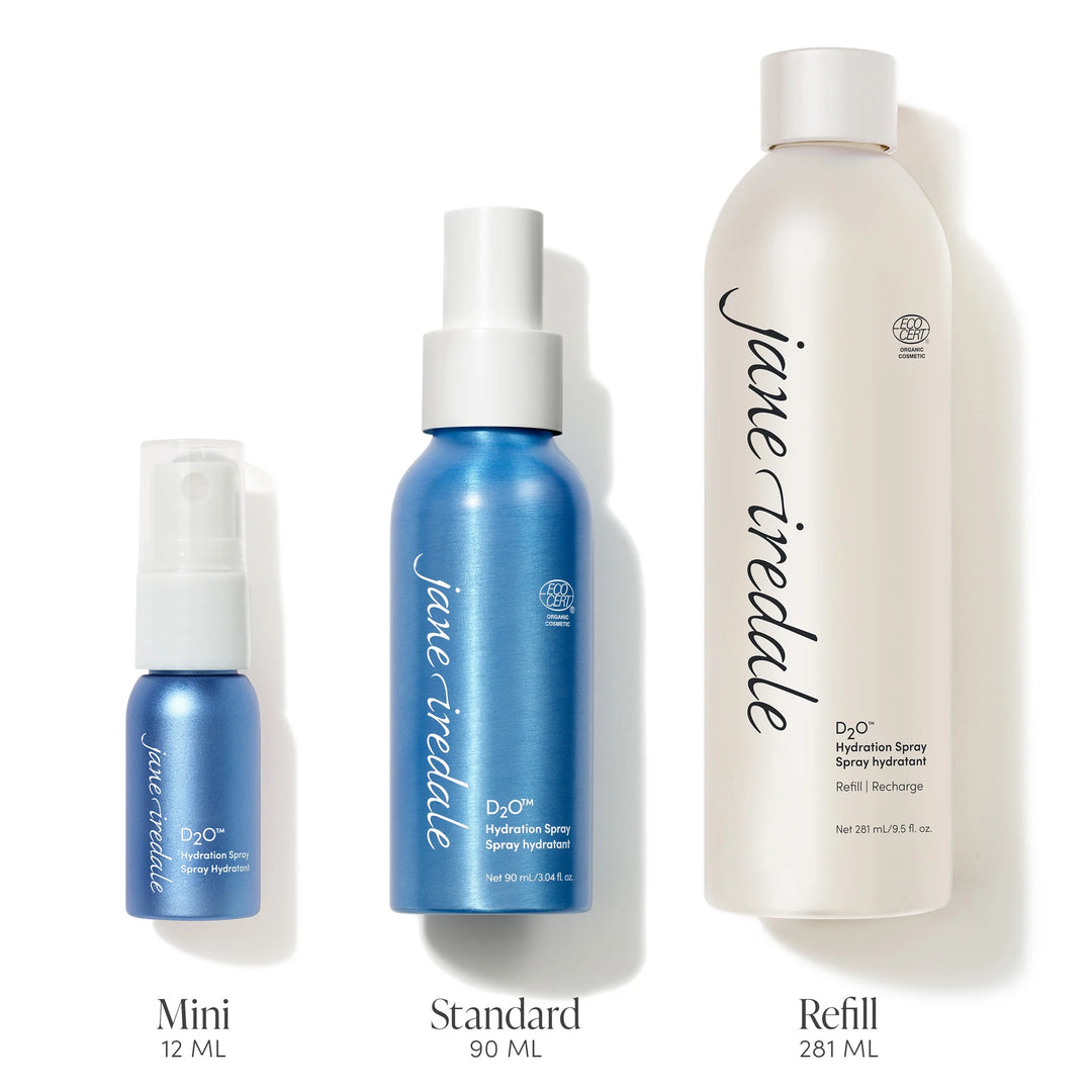 D2O™ Hydration Spray - Group - jane iredale Mineral Makeup Australia