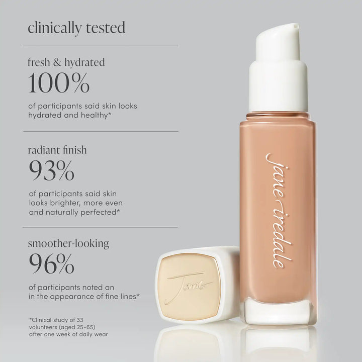 Jane Iredale Skintuition SPF 30 Radiance-Boosting Liquid Foundation Clinically Tested