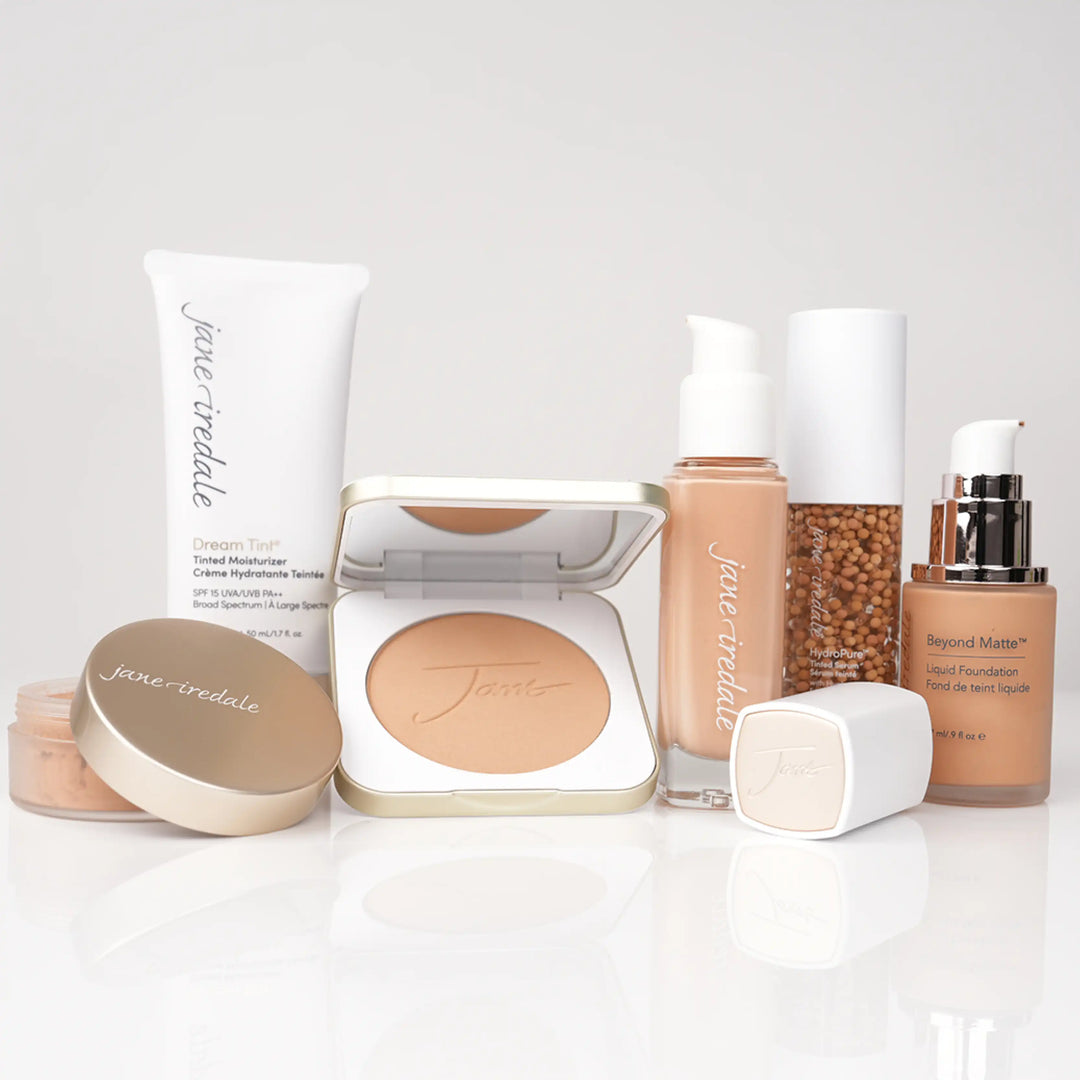 Jane Iredale mineral foundation formulas