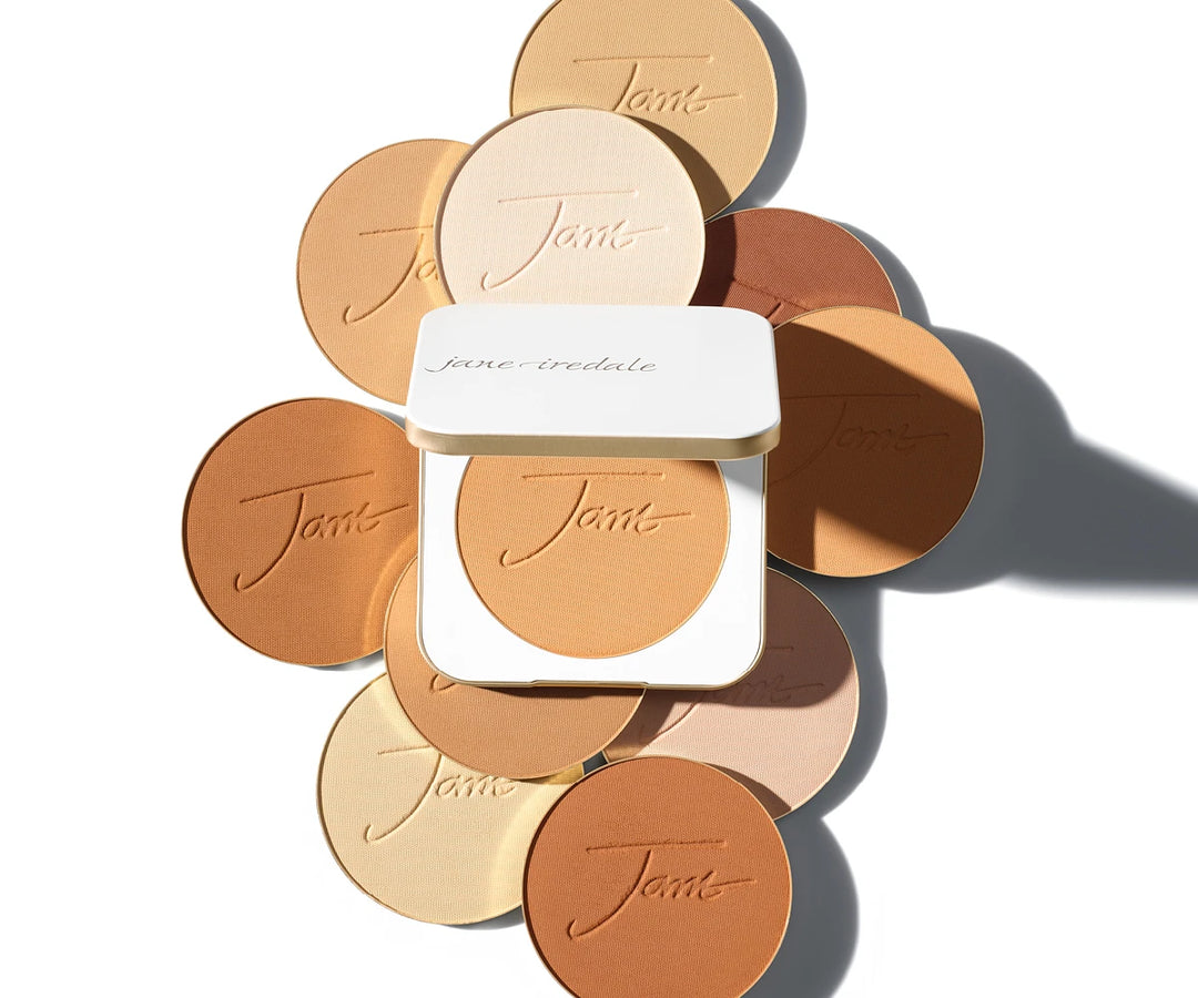 Jane Iredale PurePressed Base Foundation Refills on a white background