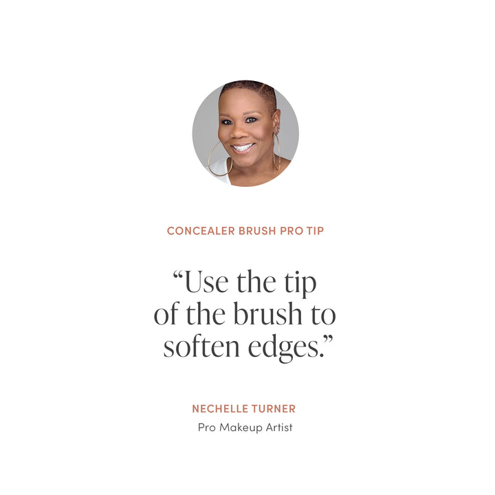 Pro Series Vegan Makeup Brush - Concealer Brush - Jane Iredale Mineral Makeup Australia