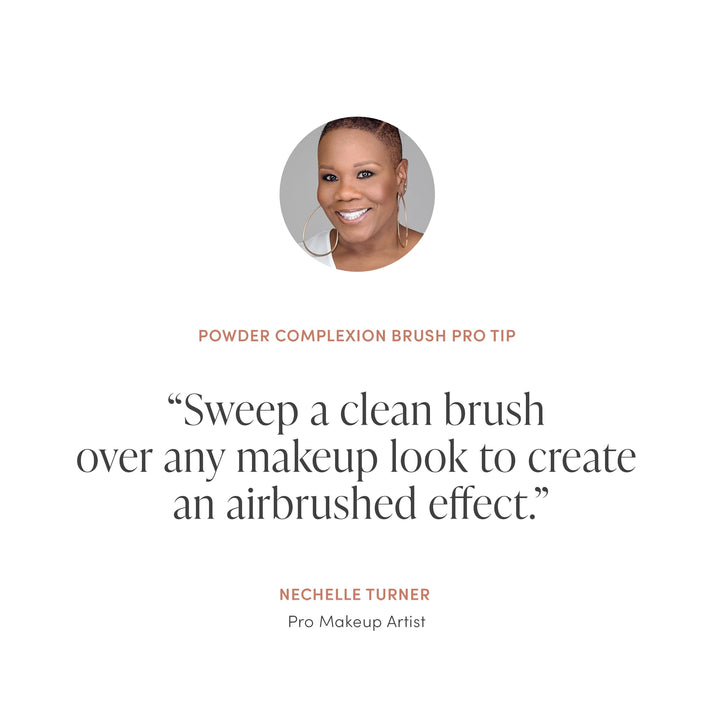 Pro Series Vegan Makeup Brush - Powder Complexion Brush - Jane Iredale Mineral Makeup Australia