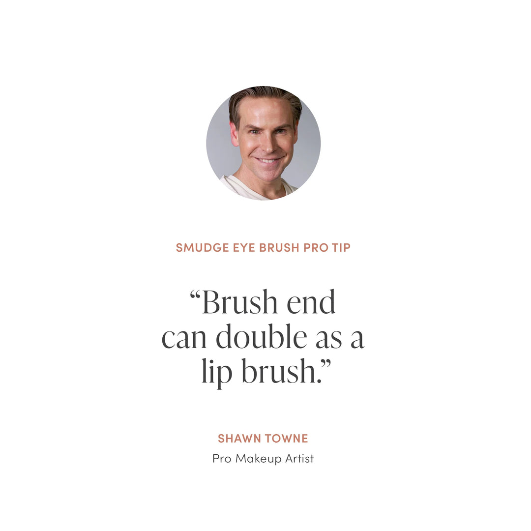Pro Series Vegan Makeup Brush - Smudge Eye Brush - Jane Iredale Mineral Makeup Australia