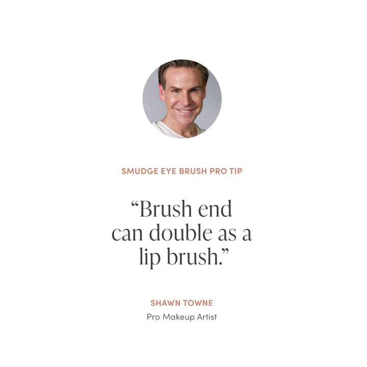 Pro Series Vegan Makeup Brush - Smudge Eye Brush - Jane Iredale Mineral Makeup Australia