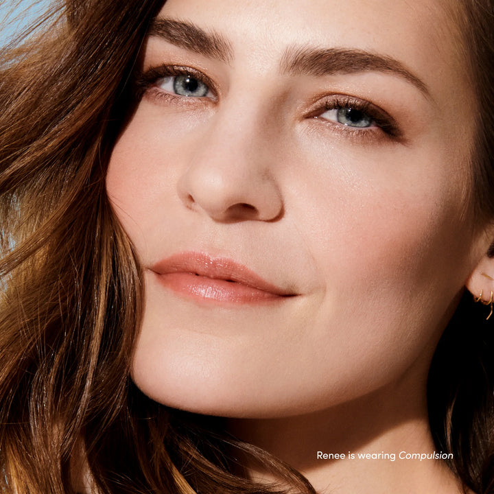 Beyond Matte™ Lip Stain - Model wearing Complusion - jane iredale Mineral Makeup Australia