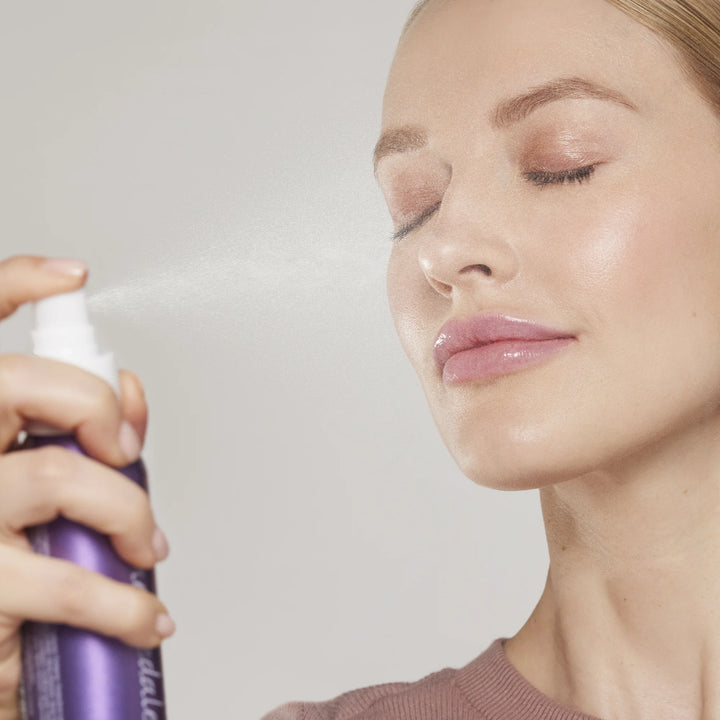 Calming Lavender Hydration Spray - Application - jane iredale Mineral Makeup Australia