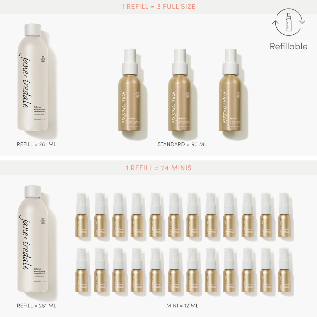 Balance Hydration Spray - Refillable - jane iredale Mineral Makeup Australia