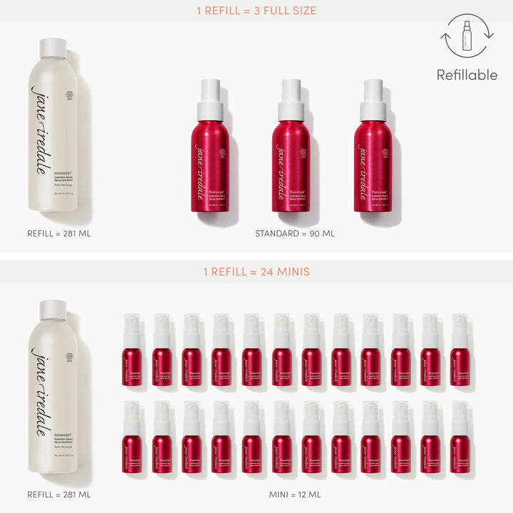 Pommisst™ Hydration Spray - Refillable - jane iredale Mineral Makeup Australia